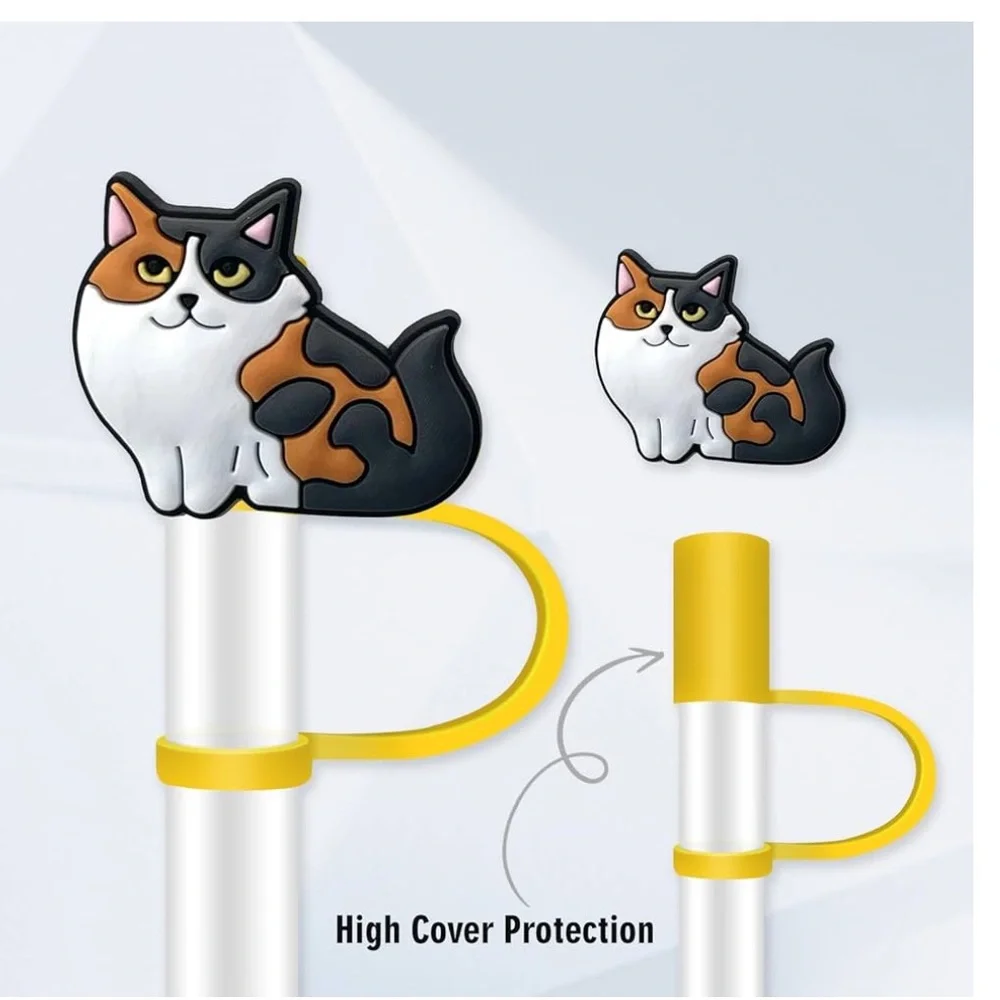 Cat-Themed Cable Protectors - Set of 4